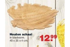 houten schaal