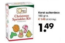 kerst suikerdeco