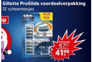 gillette proglide voordeelverpakking