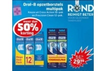 oral b opzetborstels multipak