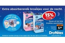 drynites assortiment