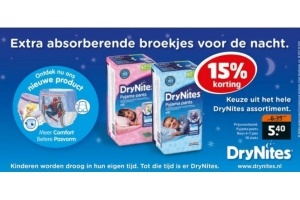 drynites assortiment