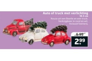 auto of truck met verlichting nu eur2 99 per stuk