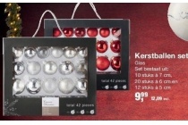 kerstballen set