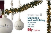 guirlande met verlichting