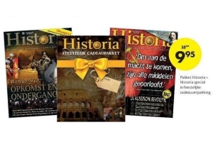 pakket historia historia special in feestelijke cadeauverpakking