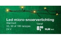 led micro snoerverlichting