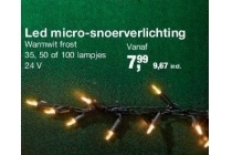 led micro snoerverlichting