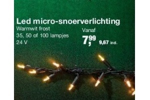 led micro snoerverlichting