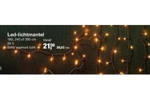 led lichtmantel