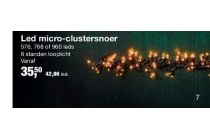 led micro clustersnoer