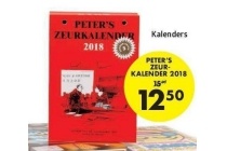 peter s zeurkalender 2018