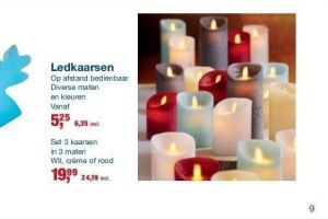led kaarsen