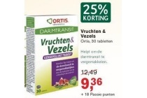 ortis vruchten en vezels