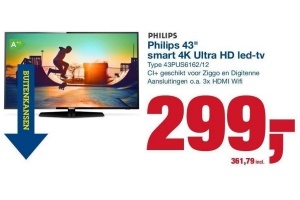 philips 43 smart 4k ultra hd led tv
