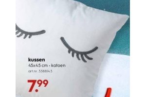 katoenen kussen