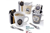 beker geschenkset