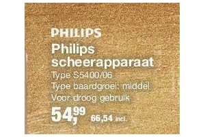 philips scheerapparaat type s5400 06