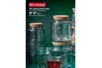 alle gerecyclede glas