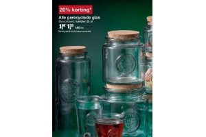 alle gerecyclede glas