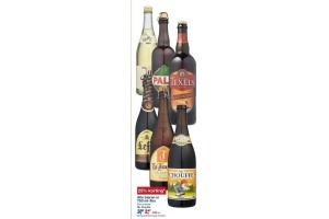 alle bieren in 750 ml fles