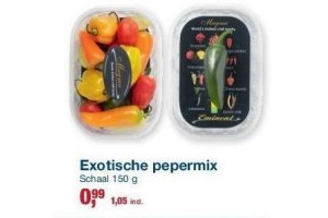 exotische pepermix