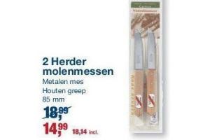 2 herder molenmessen