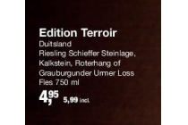 edition terroir