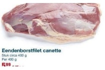 eendenborstfilet canette