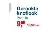 gerookte knoflook