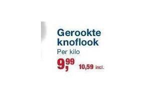 gerookte knoflook