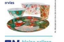 melamine kerstservies
