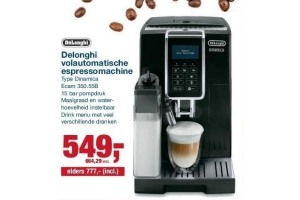 delonghi volautomatische espressomachine