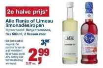 alle ranja of limeau limonadesiropen