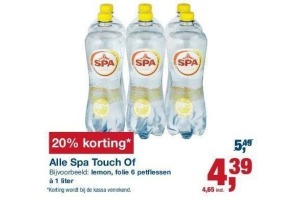 alle spa touch of