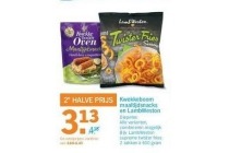 kwekkeboom maaltijdsnacks en lambweston