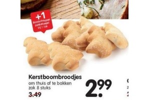 kerstboombroodjes