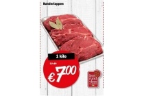runderlappen 1 kilo