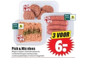 pick en mix vlees