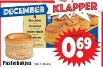 pastelbakjes