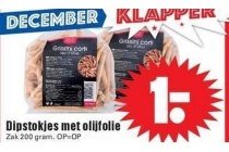 dipstokjes met olijfolie