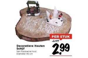 decoratieve houten schijf