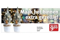 kerstboom met lampjes