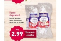 franse droge worst
