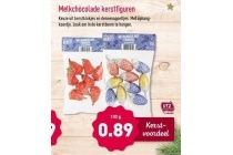 melkchocolade kerstfiguren