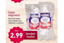 franse droge worst