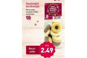 roomfondant kerstkransjes
