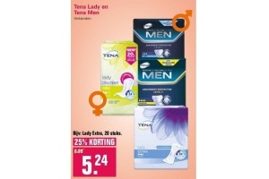 tena lady en tena men verbanden