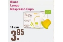 bioco lungo nespresso cups