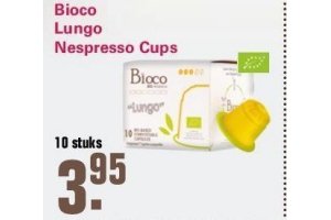 bioco lungo nespresso cups